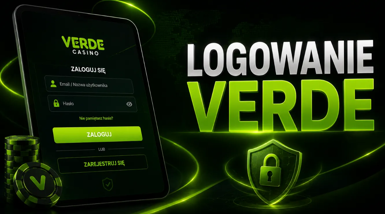Logowanie do konta przez Verde Casino zaloguj